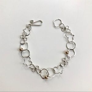 Jenni K. Handmade Sterling Silver Bracelet